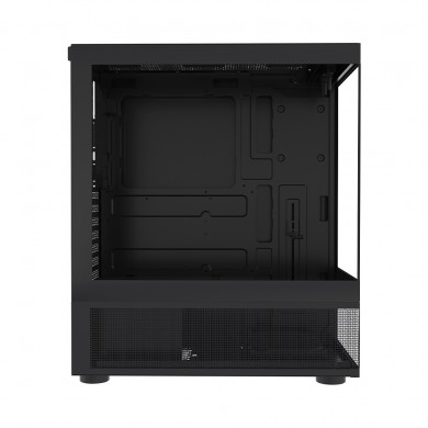Carcasa Gaming 1STPLAYER Mi7-A / no PSU / Side-Window / 3x120mm / ATX / Black