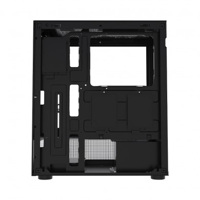 Carcasa Gaming 1STPLAYER Mi7-A / no PSU / Side-Window / 3x120mm / ATX / Black