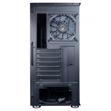 Carcasa 1STPLAYER DX / no PSU / Side-Window / 4x140mm / EATX / Silver
