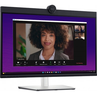 27.0&rdquo; Monitor pentru videoconferinte DELL P2724DEB / 5ms / QHD / Black/Silver