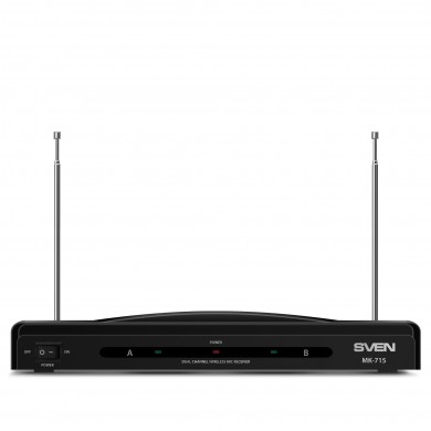 Doua microfoanewireless pentru karaoke SVEN MK-715 / Wireless / Black