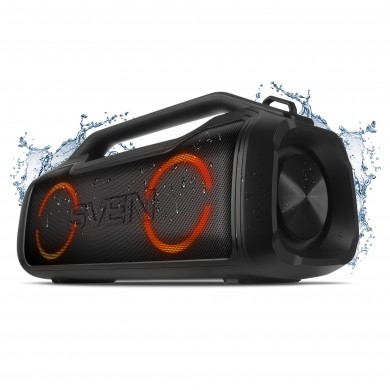 Boxa portabila SVEN PS-390 Black / 50W / Bluetooth / FM tuner / USB / microSD / TWS Boxa portabila SVEN PS-390 Black / 50W / Bluetooth / FM tuner / USB / microSD / TWS