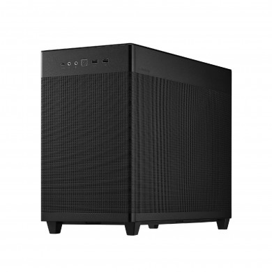 Carcasa ASUS  PRIME AP201 Tempered Glass/ noPSU / 1x120mm / mATX / Black