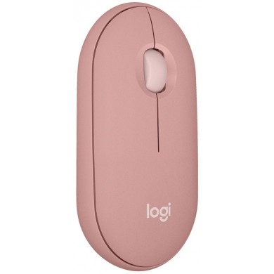Mouse Wireless Logitech Pebble Mouse 2 M350s, Tonal Rose