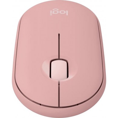 Mouse Wireless Logitech Pebble Mouse 2 M350s, Tonal Rose