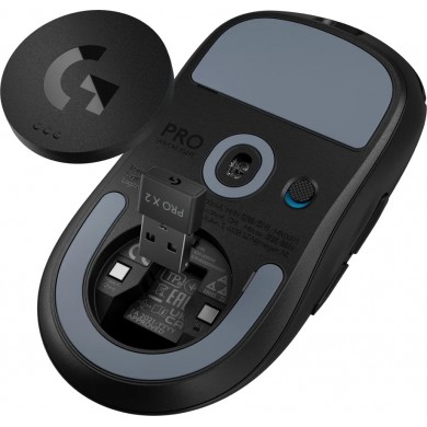 Mouse Wireless Logitech PRO X SUPERLIGHT 2/ 5 buttons/ 2.4GHz/ 32000 dpi / Black