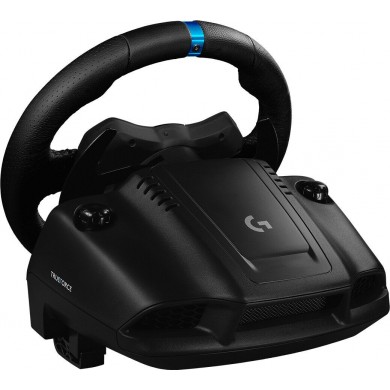 Volan si pedale pentru PS4 si PC Logitech TRUEFORCE G923, Black