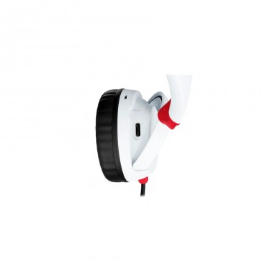 Casti Wireless Headset HyperX Cloud Mini, White/Red, [7G8F2AA]