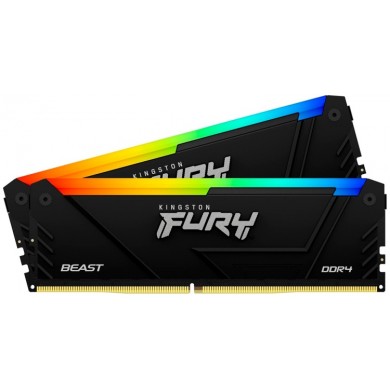 Memorie operativa Kingston FURY&reg; Beast DDR4 RGB DDR4-3600 32GB (Kit of 2*16GB)