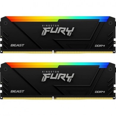Memorie operativa Kingston FURY&reg; Beast DDR4 RGB DDR4-3600 32GB (Kit of 2*16GB)