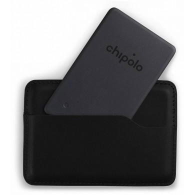 CHIPOLO ONE CARD SPOT 1 pack, Black