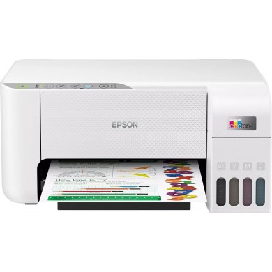 MFD cu CISS Epson EcoTank L3256 / A4 / Wi-Fi / White