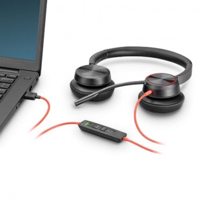 Casti Poly Blackwire 8225/ USB-C/A/ Black