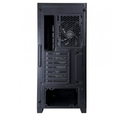 Carcasa XILENCE Xilent Breeze XG131 / w/oPSU / Side panel / 3x ARGB 120mm + 1x120mm / ATX / Black