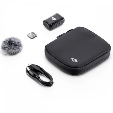 Transmitator sistem radio DJI Mic 2 Transmitter Shadow Black (CP.RN.00000328.01)