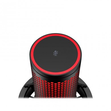 Microfon pentru streaming HyperX QuadCast 2, Black/Red, [872V1AA]