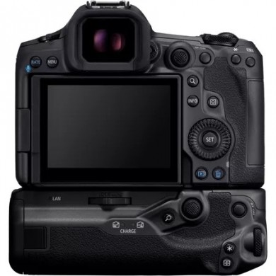 Battery Grip with Ethernet Port Canon BG-R20EP (6763C001) for R5 Mark II, 2.5G Base-T High-Speed Ethernet Port