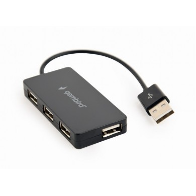 USB Hub Gembird UHB-U2P4-04/ 4 x USB 2.0