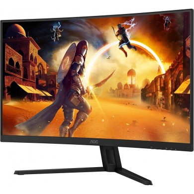 31.5&rdquo; Monitor Gaming AOC CQ32G4VE/ QHD/ Curved / 0.5ms/ 180Hz/ Black