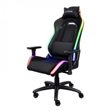 Fotoliu Gaming Trust GXT 719 Ruya / 150kg / up to 195cm / Black RGB