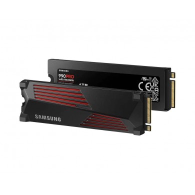 M.2 NVMe SSD Samsung SSD 990 PRO w/Heatsink RGB Lights / 4.0TB  / PCIe4.0 x4 / NVMe2.0