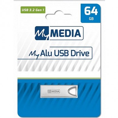 USB Flash Drive USB MyMedia (by Verbatim) MyAlu USB2.0 64ГБ