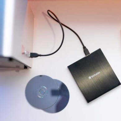 VERBATIM External Slimline Blu-Ray Writer with USB-C