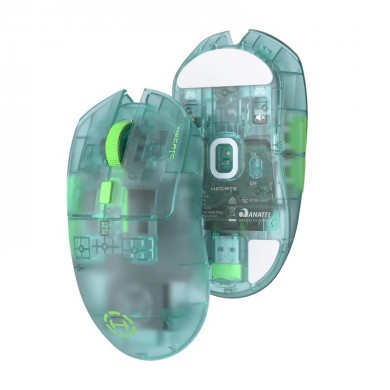 Mouse pentru jocuri fara fir tri-mode Edifier HECATE G3M PRO Transparent Green