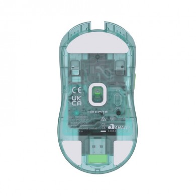 Mouse pentru jocuri fara fir tri-mode Edifier HECATE G3M PRO Transparent Green