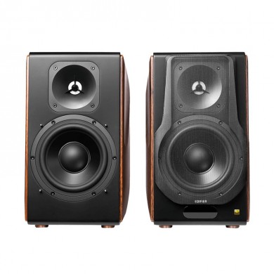 Boxe 2.0 Edifier S3000MKII Brown/ 256W/ Bluetooth 5.0/ Balanced XLR/ Optical/ Coaxial/ Line In/ USB inputs