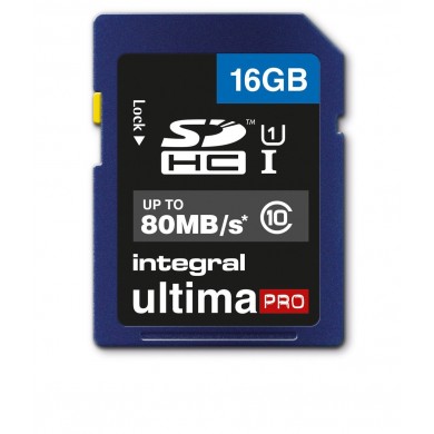 Card de Memorie Integral Ultima PRO/16GB SDHC Class10 UHS-I, U1