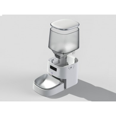 Dispenser pentru hrana automat pentru animalele de companie Easy Pet IMPDA201/ 5L pentru caini si pisici cu Wi-Fi si App (Tuya Smart)