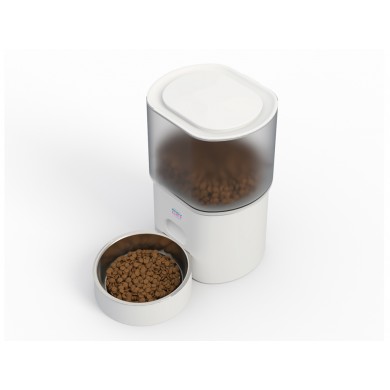 Dispenser pentru hrana automat pentru animalele de companie 3L + Dispenser de apa potabila 2.5L Easy Pet IMPDAF1