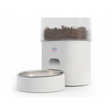 Dispenser pentru hrana automat pentru animalele de companie 3L + Dispenser de apa potabila 2.5L Easy Pet IMPDAF1