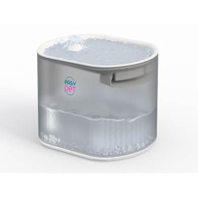 Dispenser pentru hrana automat pentru animalele de companie 3L + Dispenser de apa potabila 2.5L Easy Pet IMPDAF1