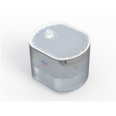 Dispenser pentru hrana automat pentru animalele de companie 3L + Dispenser de apa potabila 2.5L Easy Pet IMPDAF1