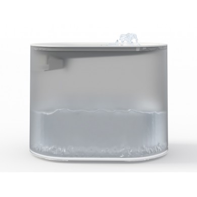 Dispenser pentru hrana automat pentru animalele de companie 3L + Dispenser de apa potabila 2.5L Easy Pet IMPDAF1