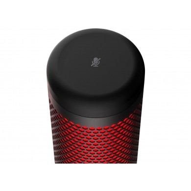 Microfon pentru streaming HyperX QuadCast 2 S, Black/Red, [9A273AA]