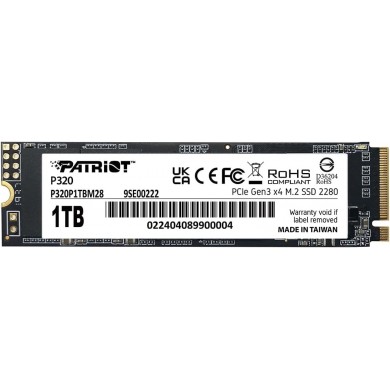 M.2 NVMe SSD Patriot P320 1TB