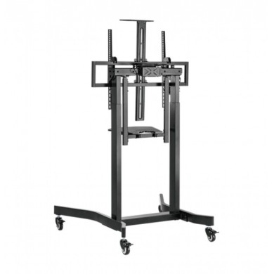 Suport de podea TV reglabil pe inaltime motorizat cu roti pivotante Gembird TVS-100T-01 / 55” - 100” Suport de podea TV reglabil pe inaltime motorizat cu roti pivotante Gembird TVS-100T-01 / 55” - 100”