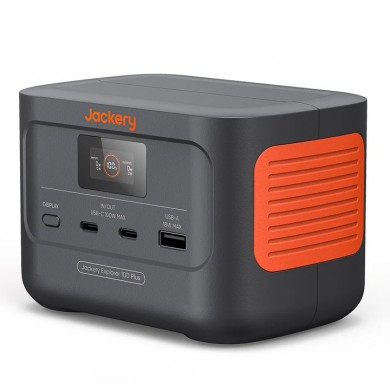 Mini centrala portabila Jackery Explorer 100 Plus / Capacity: 99Wh/31000mAh 3.2V / AC Output: 128W total / Black-Orange