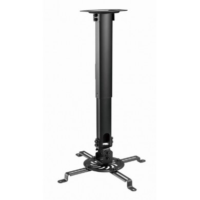 Suport de tavan reglabil pentru proiector Gembird CM-B-01/ 380 ~ 580 mm/ max 13kg/ Black