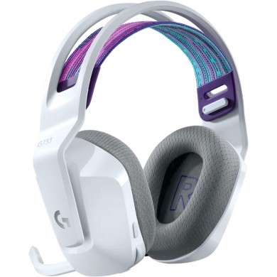 Casti Gaming Logitech Gaming G733 LIGHTSPEED Wireless RGB, White