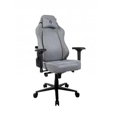 Fotoliu Gaming AROZZI Primo Woven Fabric/ 135-145kg / 165-190cm / Grey/Black