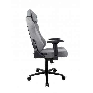 Fotoliu Gaming AROZZI Primo Woven Fabric/ 135-145kg / 165-190cm / Grey/Black