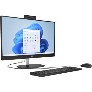 All-in-One PC 23.8&rdquo; HP 24-cr1007ci / Intel Core Ultra 5 125U / 16GB / 512GB SSD / Jet Black