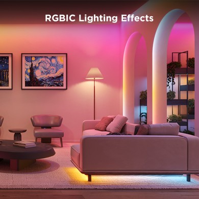 Banda LED GOVEE RGBIC S LED / 10m / Multicolor / Wi-Fi / Bluetooth