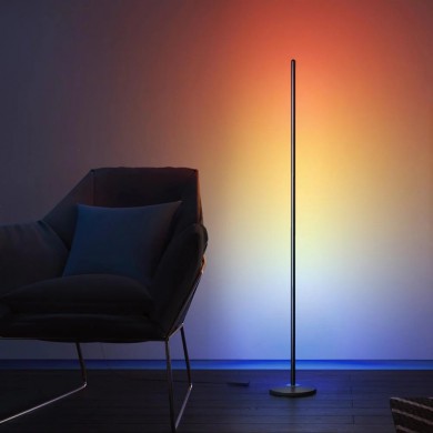 Lampa de podea GOVEE RGBICW Floor Lamp, Wi-Fi + BT, Multicolor + Extra White LEDs