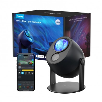 Proiector de lumina GOVEE Star Light Projector, 18 White Noise Options