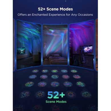 Proiector de lumina GOVEE Star Light Projector, 18 White Noise Options